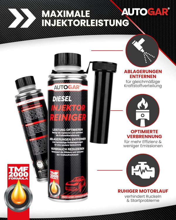 Maximale Injektorleistung durch Diesel Injektor Reiniger
