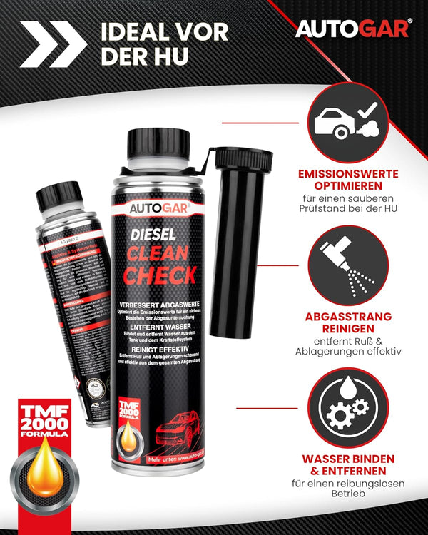 Ideal vor der HU Diesel Clean Check