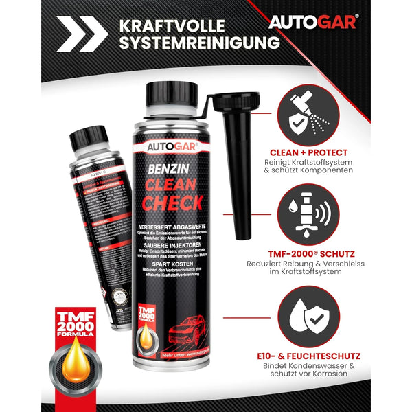 Benzin CLEAN CHECK Systemreiniger 250 ml