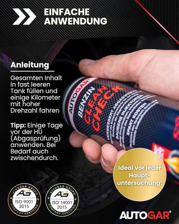 Anleitung Benzin Clean Check