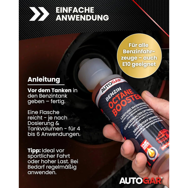 Benzin OCTANE BOOSTER Benzin-Additiv 250 ml