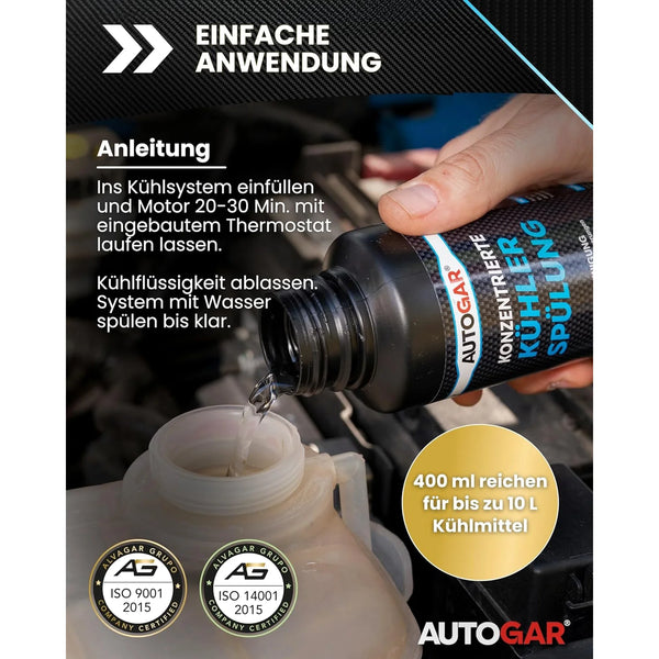 KONZENTRIERTE KÜHLER SPÜLUNG Reiniger 400 ml