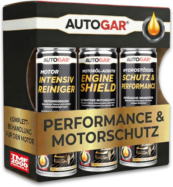 PERFORMANCE & MOTORSCHUTZ – Vorteilspaket (3-teilig)