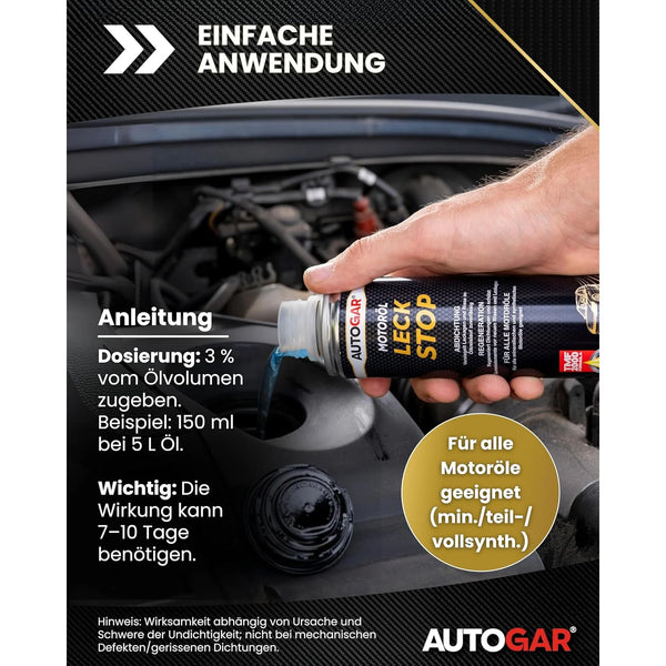 Motoröl LECK STOP Öl-Additiv 250 ml