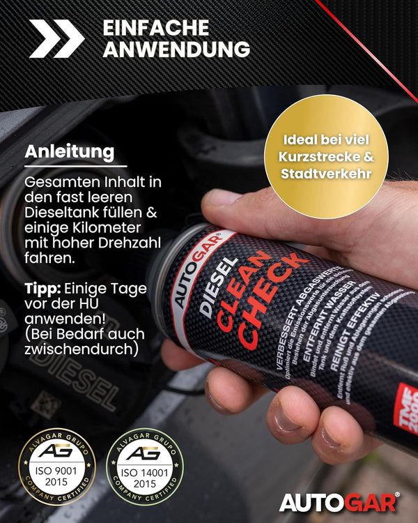 Anleitung Diesel Clean Check