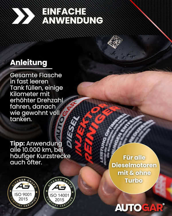 Anleitung Diesel Injektor Reiniger