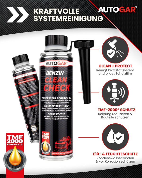 BENZIN-POWER KOMPLETT-KUR – Vorteilspaket (4-teilig)