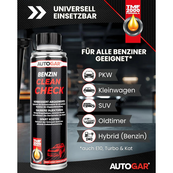 Benzin CLEAN CHECK Systemreiniger 250 ml