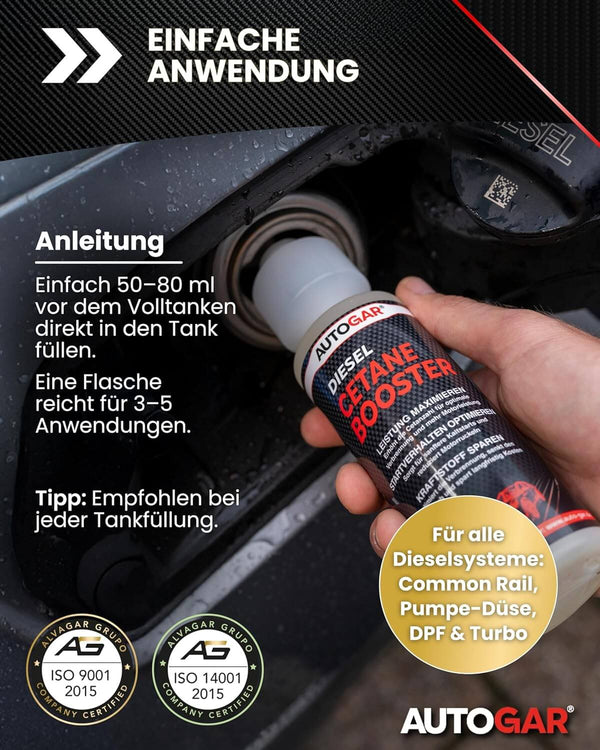 Anleitung Diesel Cetane Booster