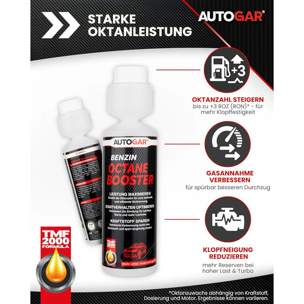 Benzin OCTANE BOOSTER Benzin-Additiv 250 ml