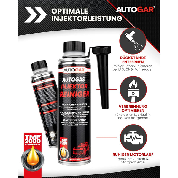 Autogas INJEKTOR REINIGER Benzin-Additiv für LPG 250 ml