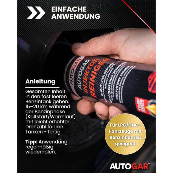 Autogas INJEKTOR REINIGER Benzin-Additiv für LPG 250 ml