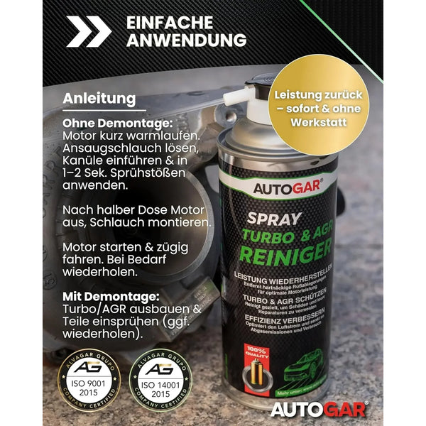TURBO & AGR REINIGER Spray 400 ml