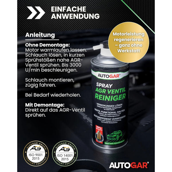 AGR VENTIL REINIGER Spray 400 ml