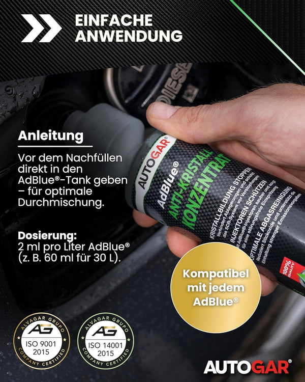 Anti-Kristall Konzentrat Anleitung