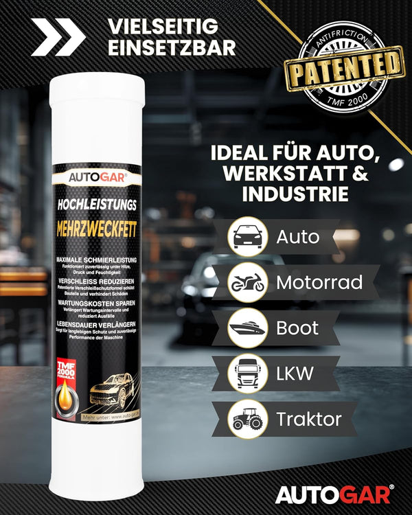 Vielseitig Einsetzbar- Hochleistungs Mehrzweckfett