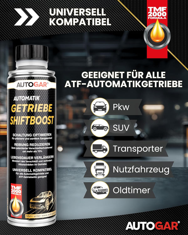 Automatik Getriebe Shiftboost geeignet für alle ATF-Automatikgetriebe
