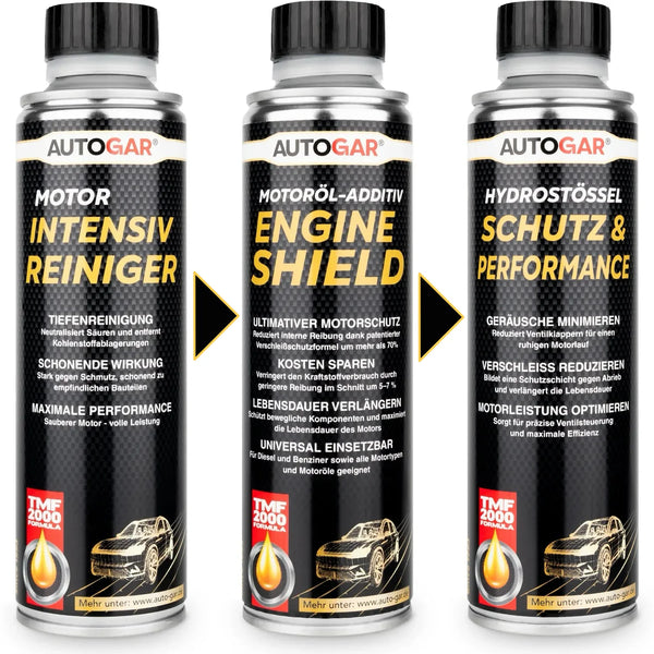 PERFORMANCE & MOTORSCHUTZ – Vorteilspaket (3-teilig)